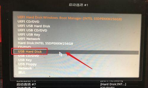 U盘启动的方法和步骤（如何通过按键进入U盘启动模式）
