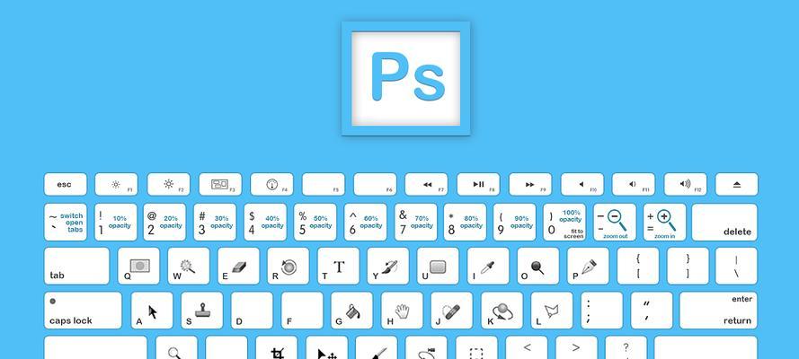 掌握PS键盘快捷键，完成设计（完整大全及实用技巧帮你事半功倍）