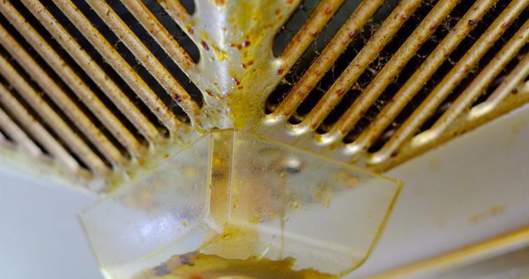 解决油烟机后油渍问题的实用方法（如何高效清除油烟机后的油渍）  第1张