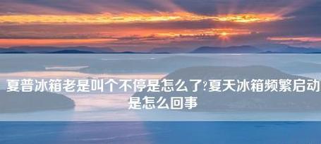 夏普冰箱压缩机不启动的故障原因及解决方法（探寻夏普冰箱压缩机不启动的原因）  第3张