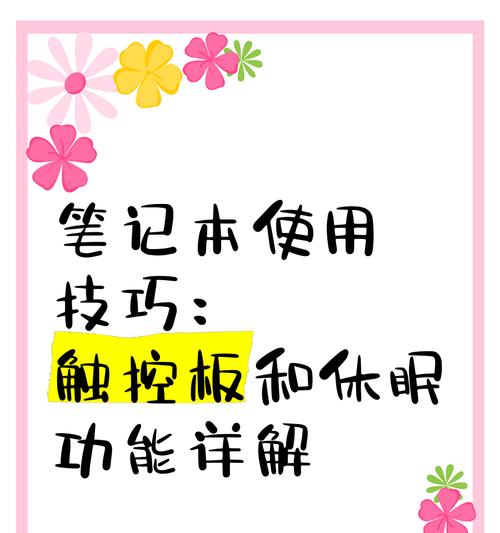 新版笔记本电脑触屏板使用方法是什么？如何使用？  第1张